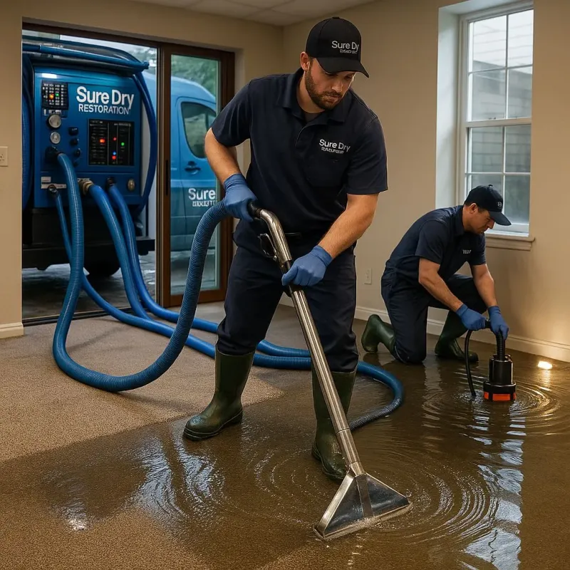 Water Extraction and Removal process in Clearwater, FL